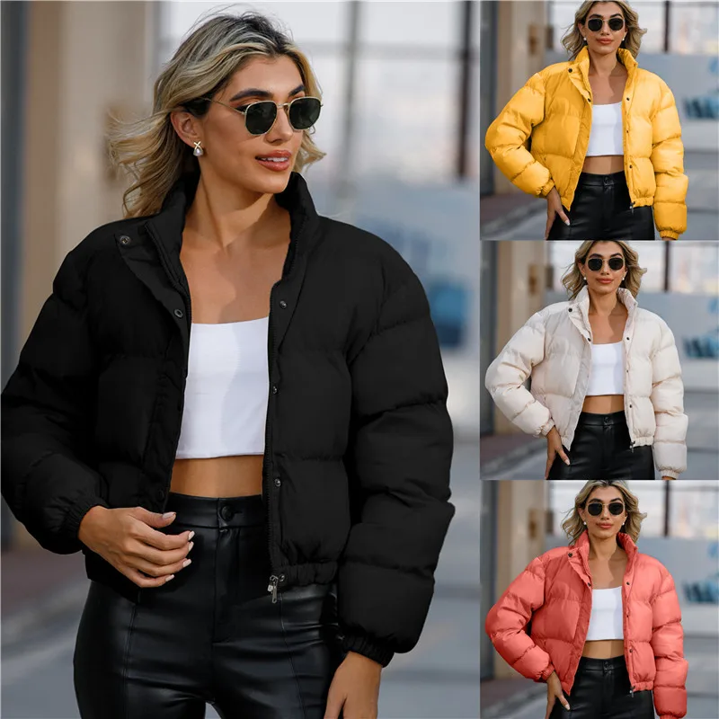 Jacket Womens Short Parka Slim Jackets Women's Warm Down Coat Women Windbreaker Coats Long Sleeve Cotton Clothes Autumn Winter
Jacket Womens Short Parka Slim Jackets Women's Warm Down Coat Women Windbreaker Coats Long Sleeve Cotton Clothes Autumn Winter