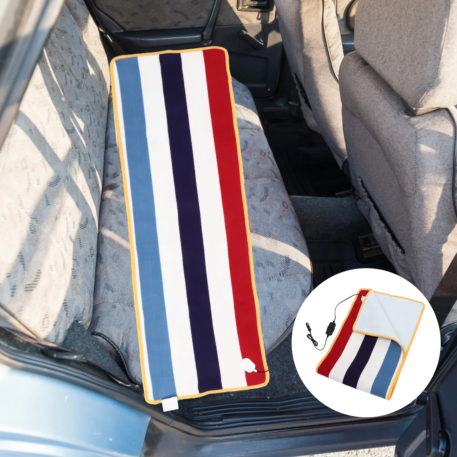 12V Electric Car Blanket Heated Travel Blanket Throw Blanket for RV Trunk Auto Winter travel distance warm heating pad(random)
12V Electric Car Blanket Heated Travel Blanket Throw Blanket for RV Trunk Auto Winter travel distance warm heating pad(random)