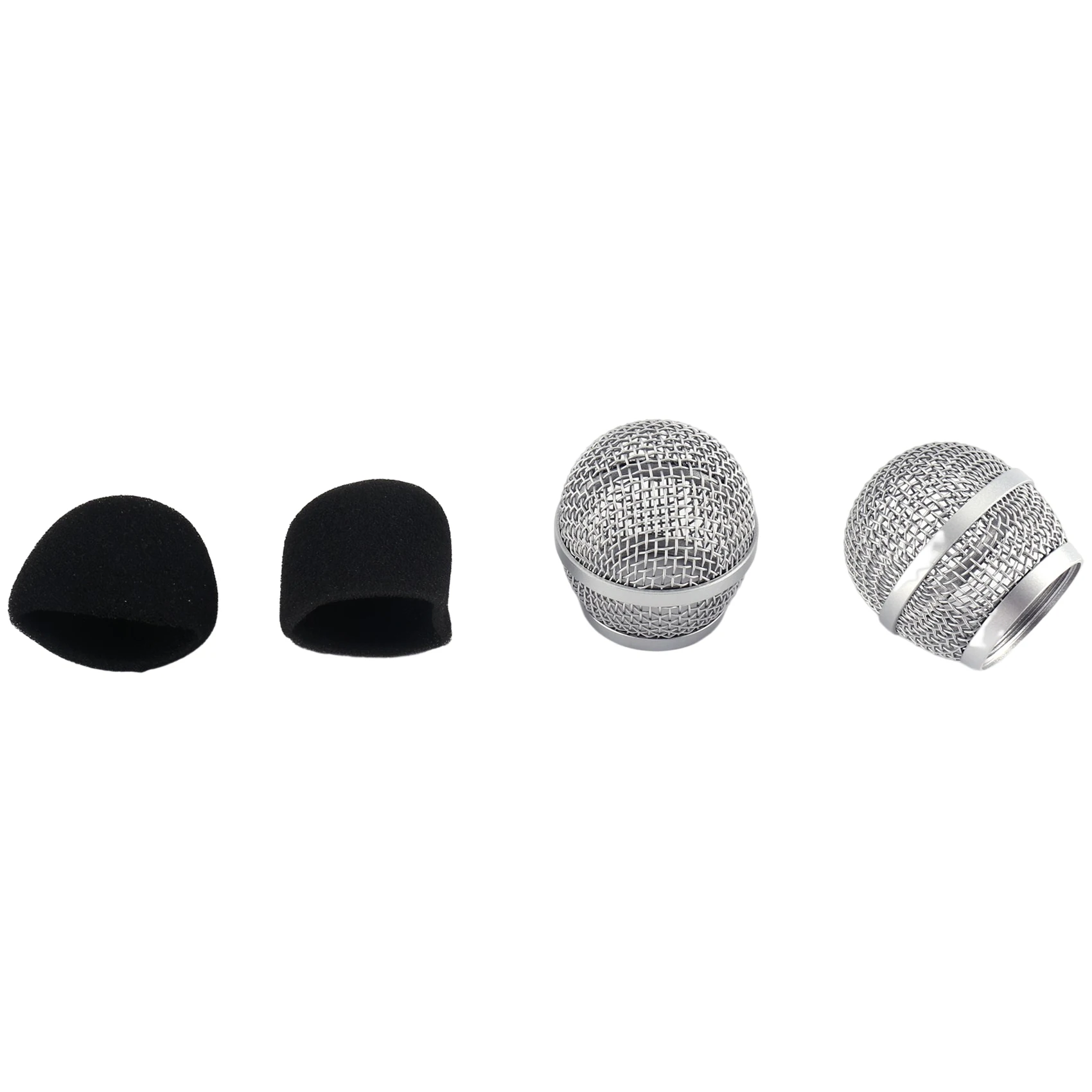 2Pcs Microphone Grille Replacement Microphone Ball Head Mesh Grill for Shure PG48 PG58 BLX288 PG288 PGX24 Microphone
2Pcs Microphone Grille Replacement Microphone Ball Head Mesh Grill for Shure PG48 PG58 BLX288 PG288 PGX24 Microphone