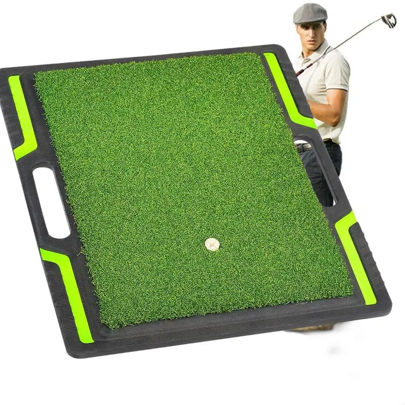 Golf Practice Pad Artificial Turf Golf Pad Golf Hitting Mat With Non-Slip Bottom Pad Heavy Duty Golf Training Aid Equipment For
Golf Practice Pad Artificial Turf Golf Pad Golf Hitting Mat With Non-Slip Bottom Pad Heavy Duty Golf Training Aid Equipment For