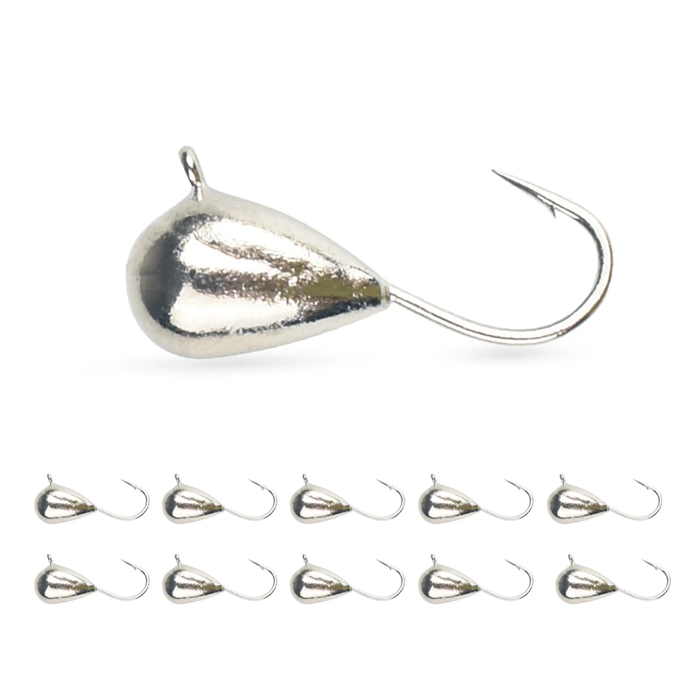 MUUNN 5PCS Tear Drop Tungsten Mormyshka Jig,2.7mm/3.2mm/4mm/5mm/5.5mm, Ice Fishing Perch Bream Walleye Unpainted Hooks
MUUNN 5PCS Tear Drop Tungsten Mormyshka Jig,2.7mm/3.2mm/4mm/5mm/5.5mm, Ice Fishing Perch Bream Walleye Unpainted Hooks