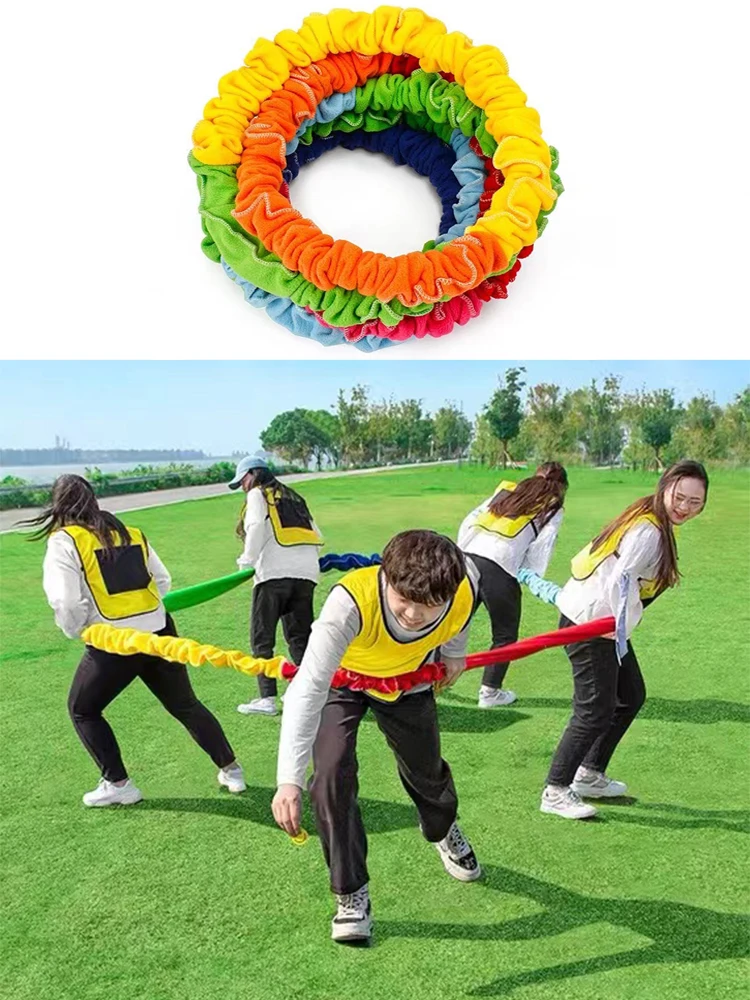 Children's Toy Outdoor Team Develop Sport Toys Elasticity Rope Circle Pull Rope Exercise Warm up Running Push Game Sensory Rope
Children's Toy Outdoor Team Develop Sport Toys Elasticity Rope Circle Pull Rope Exercise Warm up Running Push Game Sensory Rope