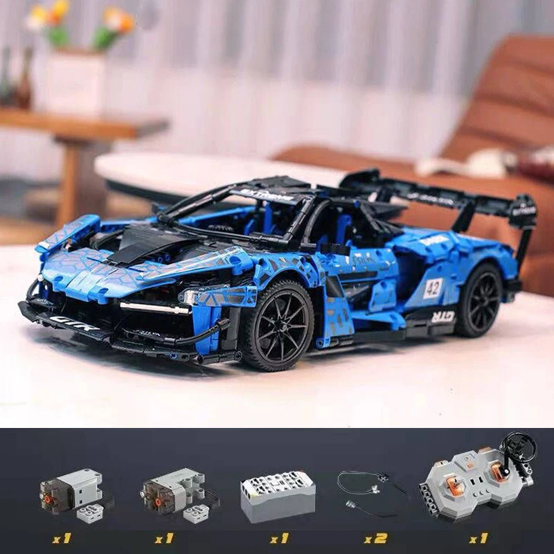 1:10 McLarened Senna GTR Sports Car Technical Building Blocks Super Speed Racing Vehicle Bricks Toys Gifts For Kids Boys 2088PCS
1:10 McLarened Senna GTR Sports Car Technical Building Blocks Super Speed Racing Vehicle Bricks Toys Gifts For Kids Boys 2088PCS