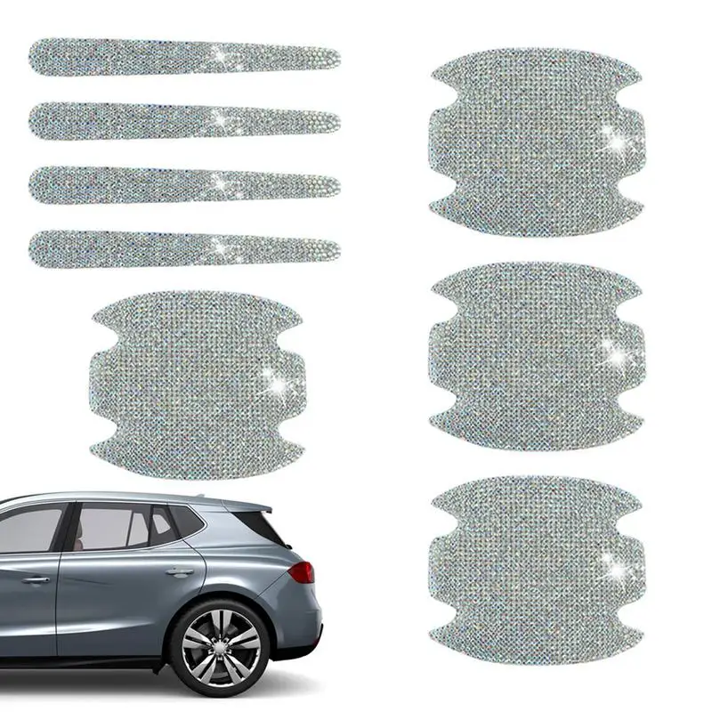 Автомобильная наклейка на дверную ручку, кристальный блеск, Универсальная автомобильная дверная лампа, 8 шт., светоотражающая Автомобильная наклейка, протектор стакана двери автомобиля
Автомобильная наклейка на дверную ручку, кристальный блеск, Универсальная автомобильная дверная лампа, 8 шт., светоотражающая Автомобильная наклейка, протектор стакана двери автомобиля