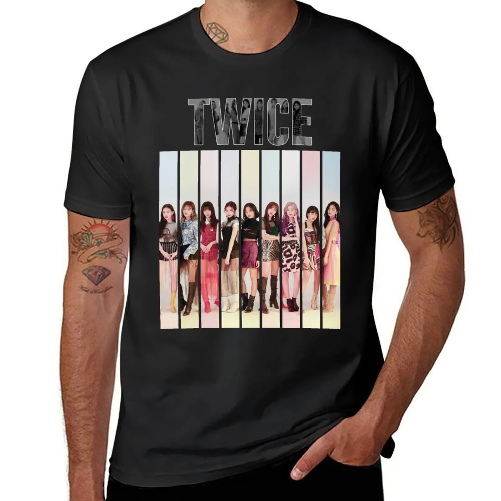 New T W I C E - OT9 T-Shirt heavyweight t shirts sports fan t-shirts Men's cotton t-shirt
New T W I C E - OT9 T-Shirt heavyweight t shirts sports fan t-shirts Men's cotton t-shirt