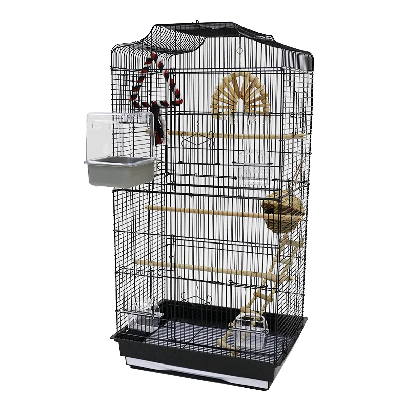 Large bird cage parrot cage super large villa Wren myna Xuanfeng peony tiger skin breeding cage
Large bird cage parrot cage super large villa Wren myna Xuanfeng peony tiger skin breeding cage