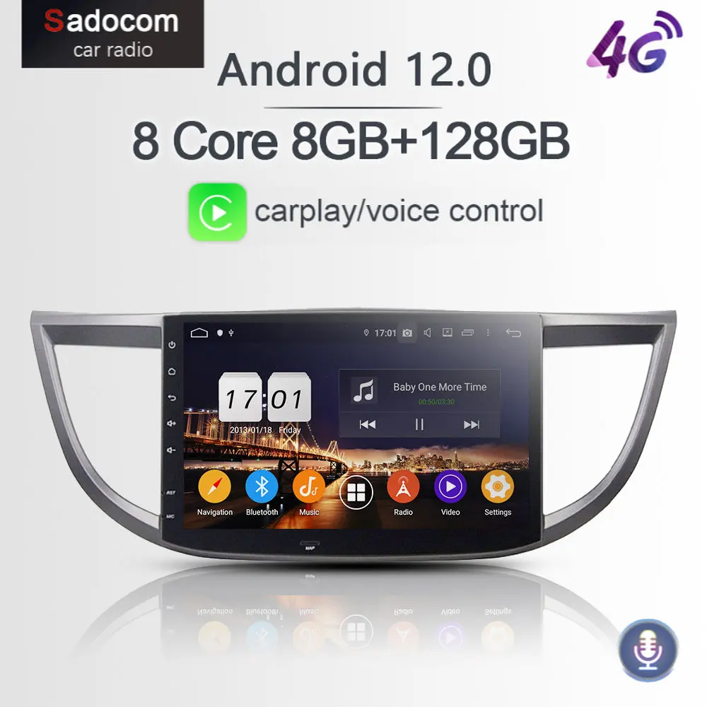 PX6 DSP 10.1" Android 12.0 8GB +68G +8 core Car DVD Player For Honda CRV 2012 2013 2014 2015 GPS Glonass autoradio car radio 5.0
PX6 DSP 10.1" Android 12.0 8GB +68G +8 core Car DVD Player For Honda CRV 2012 2013 2014 2015 GPS Glonass autoradio car radio 5.0