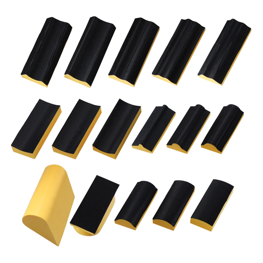 16PC Sanding Pad Shaped Hand Sanding Block Base Sanding Disc Grinding Sponge For Hook And Loop Sandpaper Abrasive Tools
16PC Sanding Pad Shaped Hand Sanding Block Base Sanding Disc Grinding Sponge For Hook And Loop Sandpaper Abrasive Tools