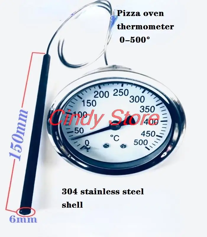 All-steel Shell Round Type High Temperature Oven Oven Pizza Oven 0 to 500 Degrees Thermometer Thermometer Thermometer
All-steel Shell Round Type High Temperature Oven Oven Pizza Oven 0 to 500 Degrees Thermometer Thermometer Thermometer