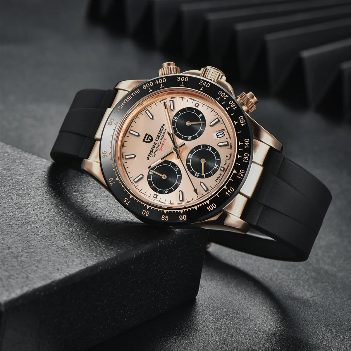 

Pagani Design 2023 New Men's Quartz Watch Classic Timing Automatic Date Sapphire Glass Waterproof 100M Watch for Men's Reloj Hom