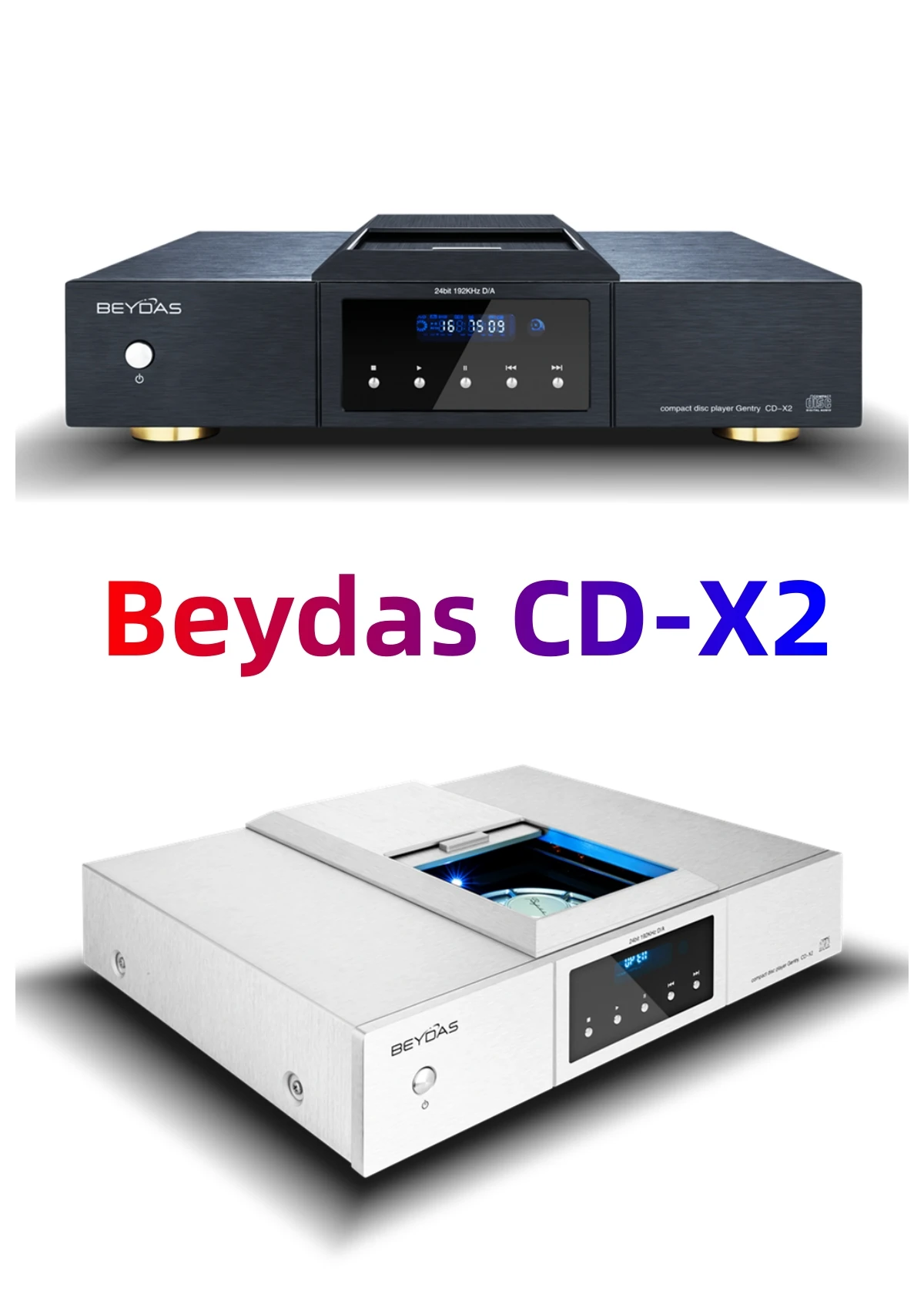 

The Latest British Beydas Gentry CD-X2 HIFI high-fidelity gall fever CD player