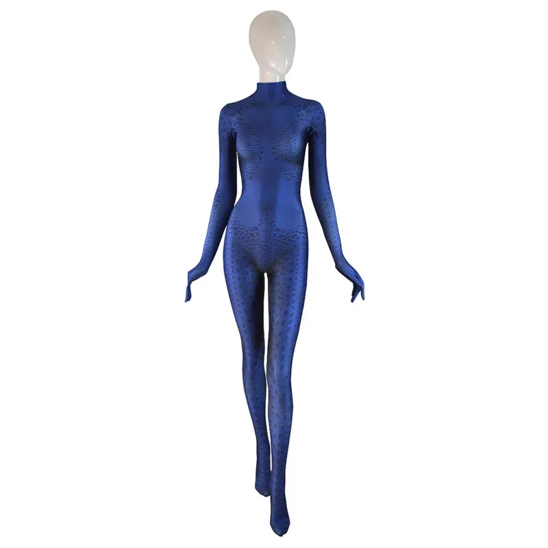 

X-Men: Days of Future Past Mystique Cosplay Costume Spandex Halloween Costume X-men Mystique Zentai Suit Adults Kids