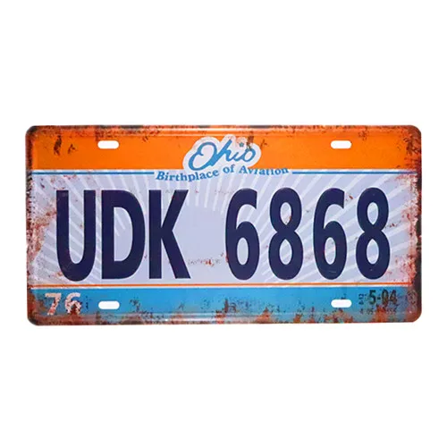 Celebrity Machine Back To The Future | DeLorean | Time Out | Metal Stamped License Plate Retro Shabby Rusty Embossed Car Plate
Celebrity Machine Back To The Future | DeLorean | Time Out | Metal Stamped License Plate Retro Shabby Rusty Embossed Car Plate