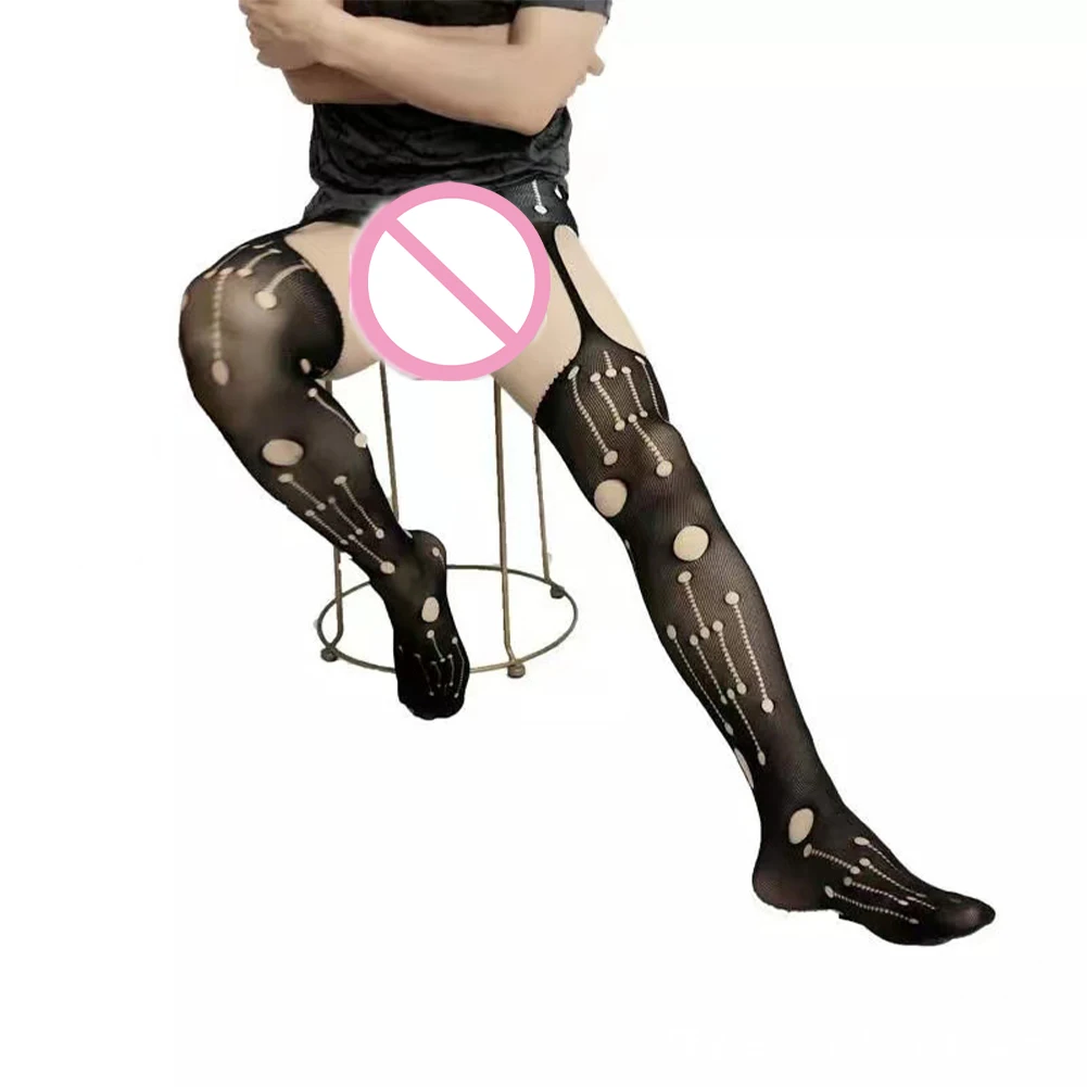 Sexy Sissy Mesh Fishnet Pantyhose Hollow Open Crotch Body Stockings Tight Transparent Underwear Gay Man Seduction Lingerie
Sexy Sissy Mesh Fishnet Pantyhose Hollow Open Crotch Body Stockings Tight Transparent Underwear Gay Man Seduction Lingerie