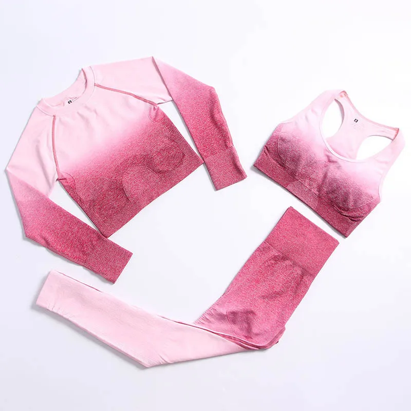 2/3PCS Seamless Women Yoga Set Fitness Suit Sports Outfit Women Sportswear Workout Clothes for Woman Gym Clothing Athletic Wear
2/3PCS Seamless Women Yoga Set Fitness Suit Sports Outfit Women Sportswear Workout Clothes for Woman Gym Clothing Athletic Wear