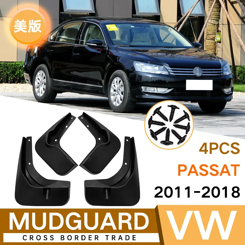For Volkswagen Passat 2011-2018 Car Molded Mud Flaps Splash Guards Mudguards Front Rear Styling Front Rear Car Accessories 
For Volkswagen Passat 2011-2018 Car Molded Mud Flaps Splash Guards Mudguards Front Rear Styling Front Rear Car Accessories