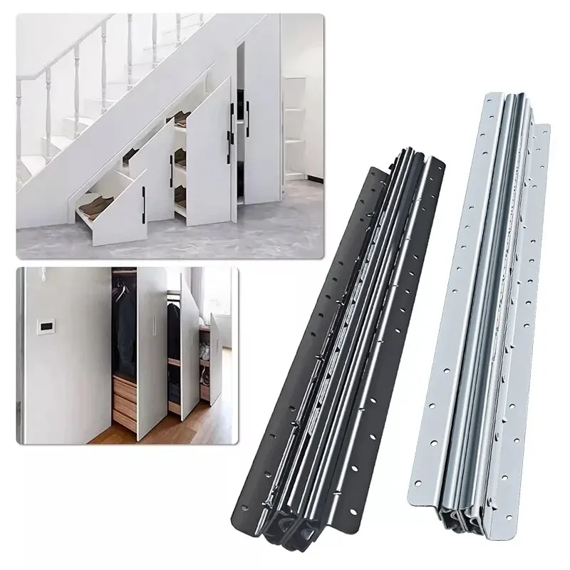 AOLISHENG 1Pair Bottom Mount Heavy Duty Drawer Slides 260 LB Load Capacity Full Extension Ball Bearing Cabinet Hidden Stair Rail
AOLISHENG 1Pair Bottom Mount Heavy Duty Drawer Slides 260 LB Load Capacity Full Extension Ball Bearing Cabinet Hidden Stair Rail