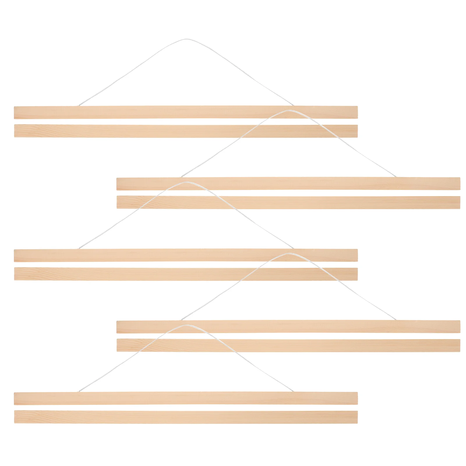 5 шт., деревянные вешалки для плаката
5 шт., деревянные вешалки для плаката