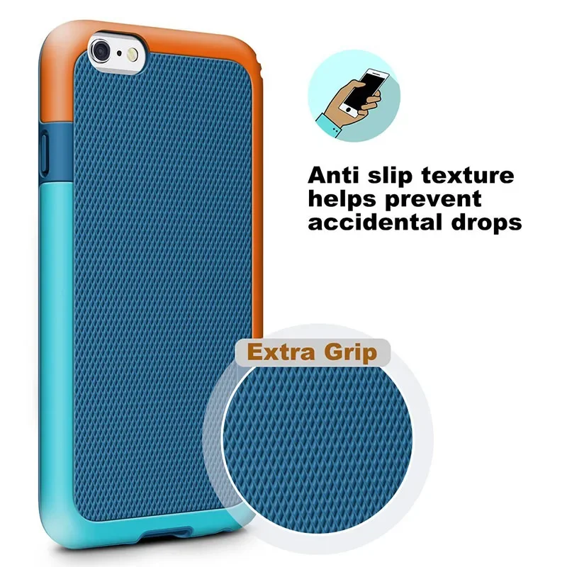 Anti Slip Shockproof Hybrid Hard Silicone Case for iPhone 14 13 12 11 Pro Max X XR 8 7 6 6s Plus Heavy Duty Impact TPU PC Cover
Anti Slip Shockproof Hybrid Hard Silicone Case for iPhone 14 13 12 11 Pro Max X XR 8 7 6 6s Plus Heavy Duty Impact TPU PC Cover