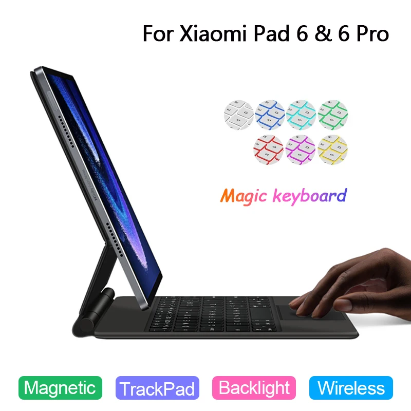 Чехол для Xiaomi Mi Pad 6 11 дюймов MiPad 6 MiPad6 Pro 2023 6/6pro, умный чехол, сенсорная панель, волшебная клавиатура, перезаряжаемый с подсветкой
Чехол для Xiaomi Mi Pad 6 11 дюймов MiPad 6 MiPad6 Pro 2023 6/6pro, умный чехол, сенсорная панель, волшебная клавиатура, перезаряжаемый с подсветкой