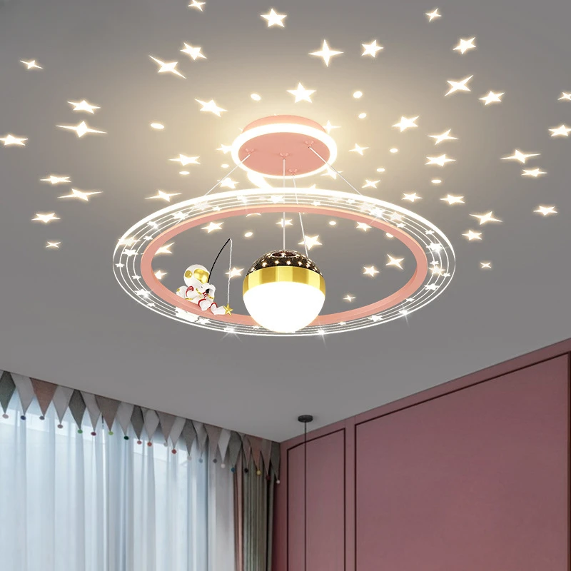 

Nordic Modern LED Chandelier Hanging Lamp for Bedroom Dining Living Room Loft Cloakroom Ceiling Mounted Home Creative Decoration