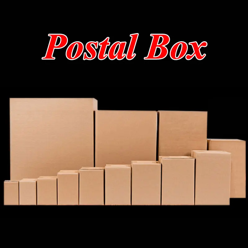 

14.5*8.5*10.5CM Kraft Paper Box Handmade Party Gift Box Brown Fold Packaging Paper Box Cardboard Carton Craft Packaging Supplies