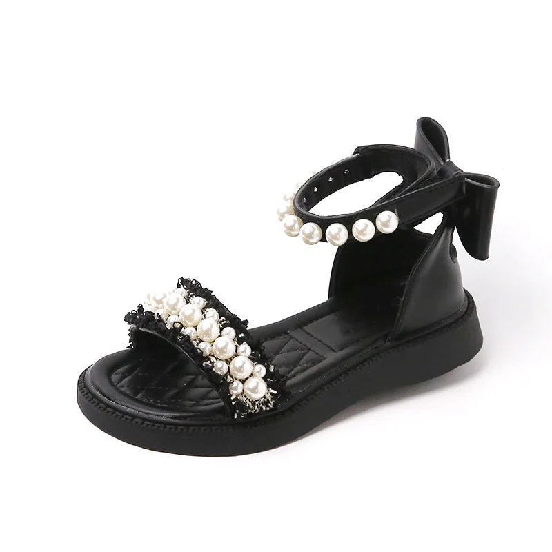 Girls' Sandals 2023 New Korean Summer Little Girls' Pearl Princess Shoes Middle Large Kids Soft Sole Bow Sandals
Girls' Sandals 2023 New Korean Summer Little Girls' Pearl Princess Shoes Middle Large Kids Soft Sole Bow Sandals