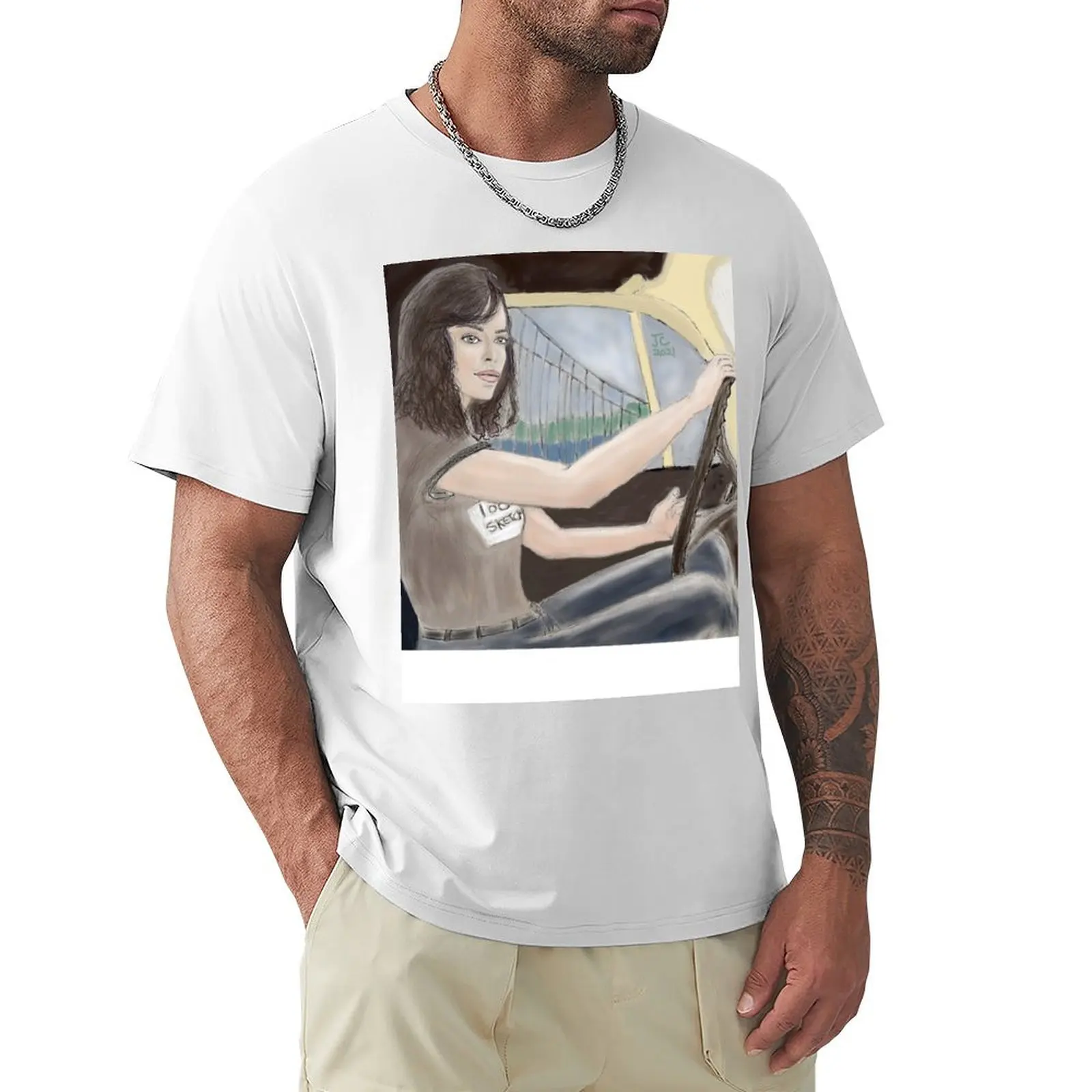 Hailee as Charlie T-Shirt korean fashion Short sleeve tee slim fit t shirts for men
Hailee as Charlie T-Shirt korean fashion Short sleeve tee slim fit t shirts for men