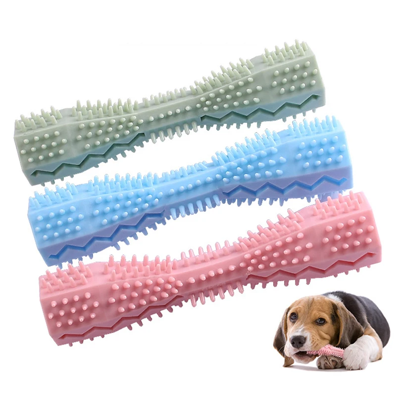 

Dogs Puppy Durable Chew Toys Pet Molar Teeth Cleaning Tool Interactive Dog Toothbrush Toy for Small Dogs Dog Toy Dental Mascotas