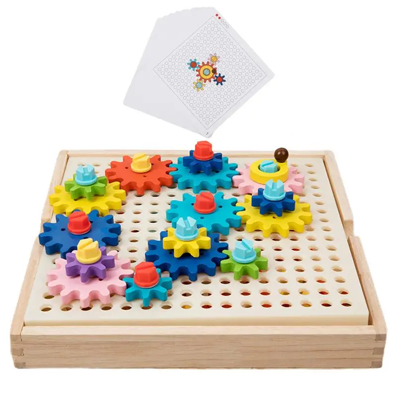Gear Toy Gear Building Blocks Educational STEM Toys For Boys And Girls Montessori Game Improve Fine Motor Skills Hand-eye
Gear Toy Gear Building Blocks Educational STEM Toys For Boys And Girls Montessori Game Improve Fine Motor Skills Hand-eye