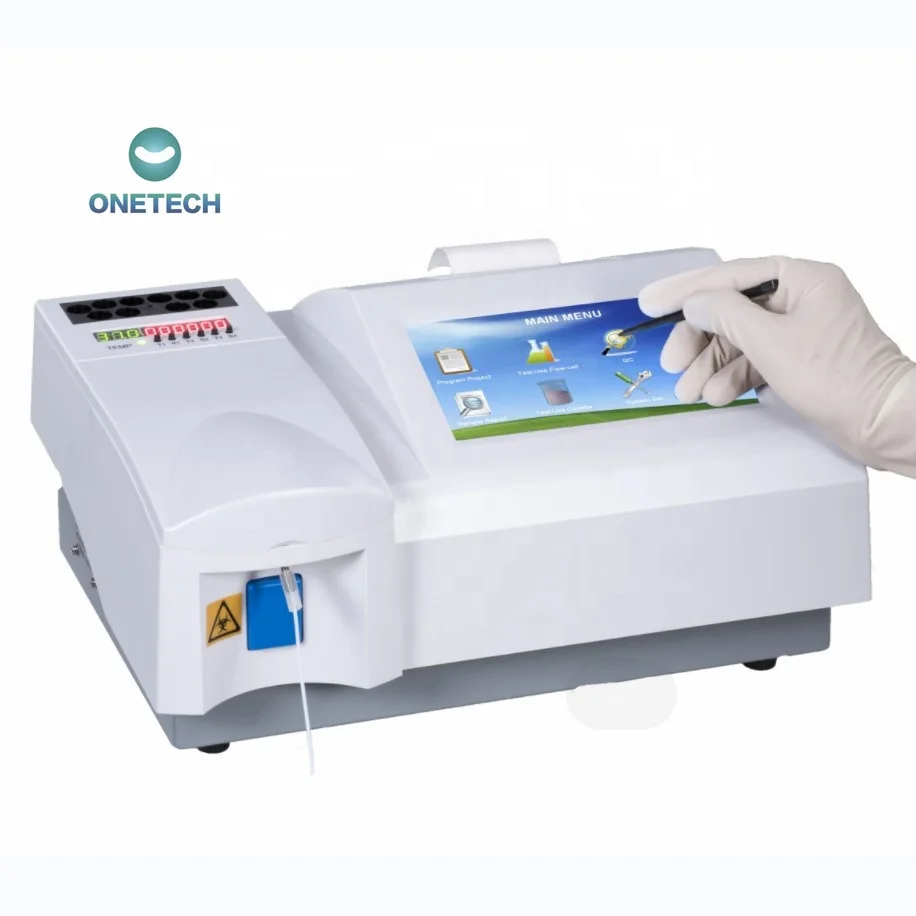 BC07 Medical semi automatic chemistry analyzer with 10 incubators & 3 timers open reagents
BC07 Medical semi automatic chemistry analyzer with 10 incubators & 3 timers open reagents