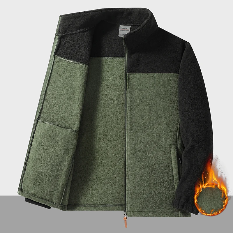 Winter Fleece Jacket Men's And Women's Outerwear Thickened Insulation Double-sided Fleece Outdoor Mountaineering Hunting Fishing
Winter Fleece Jacket Men's And Women's Outerwear Thickened Insulation Double-sided Fleece Outdoor Mountaineering Hunting Fishing