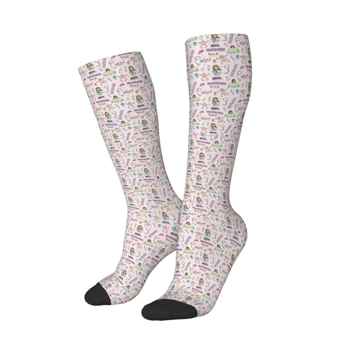 Female Male Winter Socks Cute Nurse Enfermera En Apuros Accessories Comfortable Doctor Nurse Gift Skateboard Calf Socks Gifts
Female Male Winter Socks Cute Nurse Enfermera En Apuros Accessories Comfortable Doctor Nurse Gift Skateboard Calf Socks Gifts