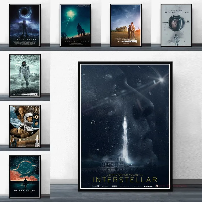 Interstellar classic sci-fi movie Print Art Canvas Poster For Living Room Decor Home Wall Picture
Interstellar classic sci-fi movie Print Art Canvas Poster For Living Room Decor Home Wall Picture