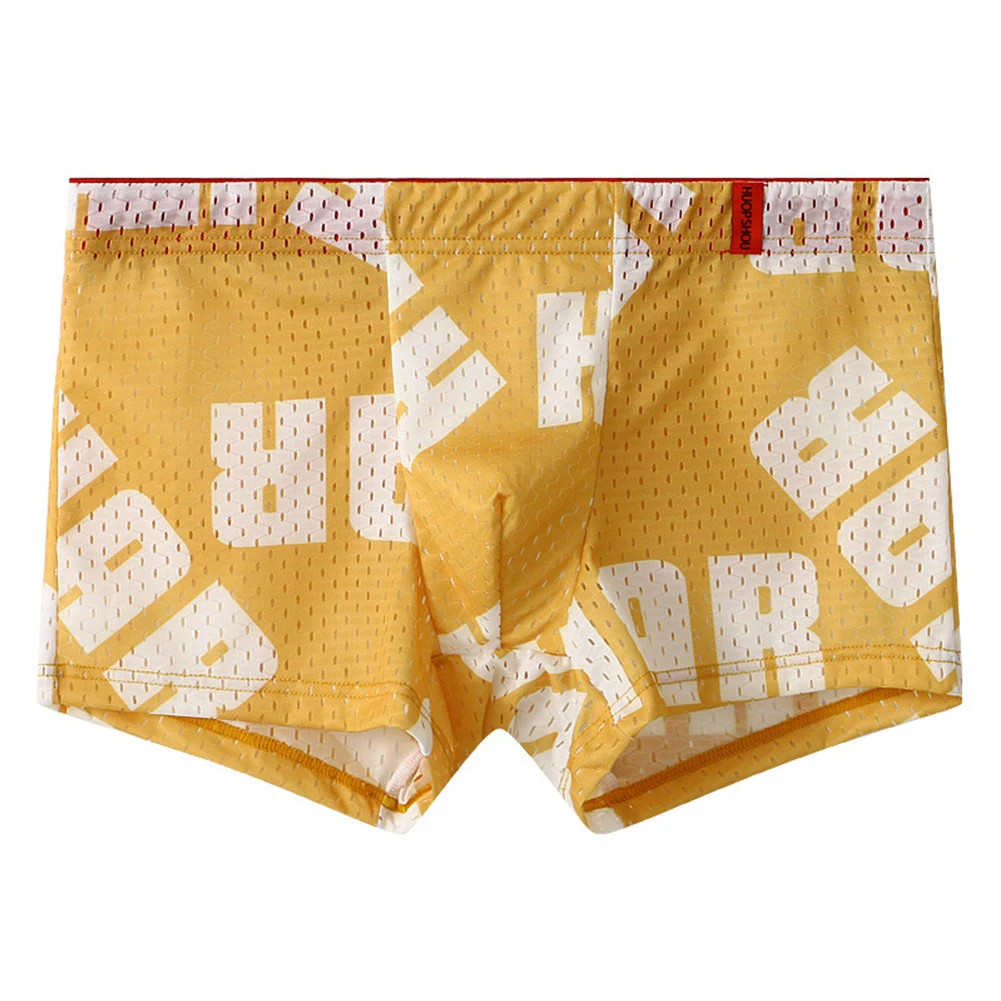 Sexy Men Flat Boxers Print Boxers Briefs Convex Pouch Underwear Boxer Shorts Elastic Male Comfort Panties Шорты Мужские
Sexy Men Flat Boxers Print Boxers Briefs Convex Pouch Underwear Boxer Shorts Elastic Male Comfort Panties Шорты Мужские