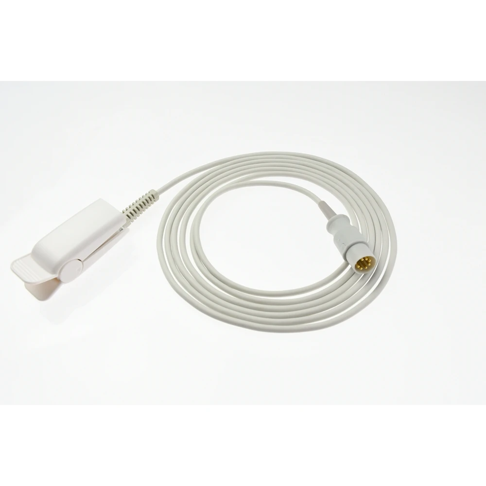 Reusable SPO2 Sensor Long Cable Adult Child Neonate Finger Clip For Round7pin,Nellcor module
Reusable SPO2 Sensor Long Cable Adult Child Neonate Finger Clip For Round7pin,Nellcor module