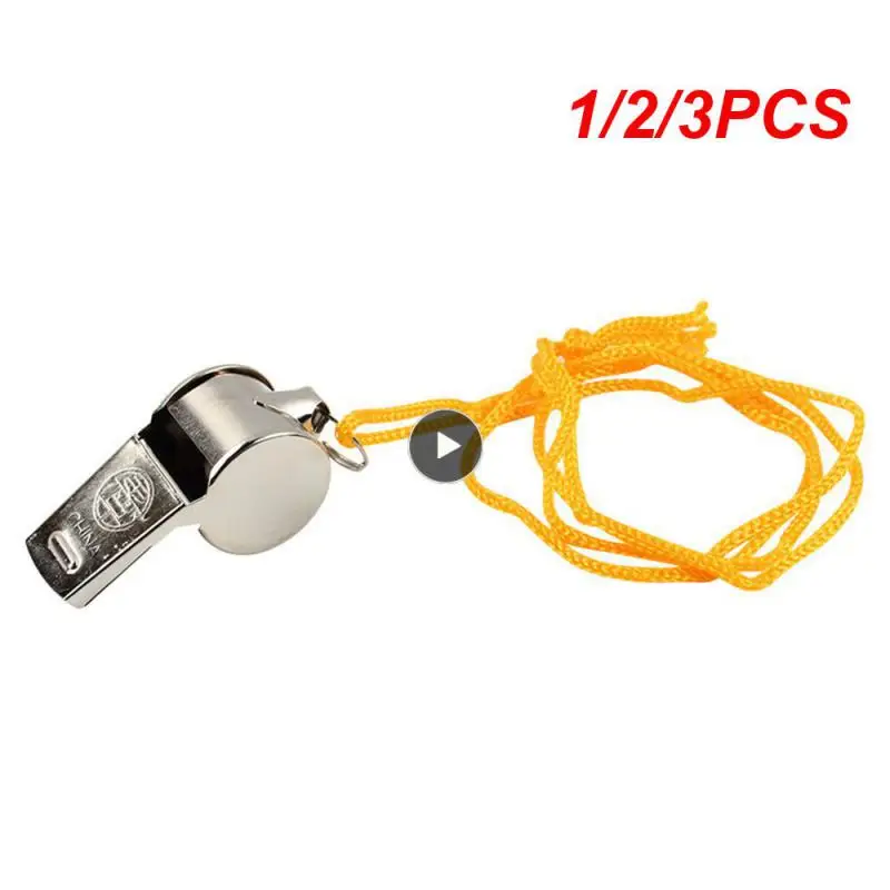 1/2/3PCS Small And Portable Metal Whistle Loudly 7.8g Luger Whistle Lanyard Whistle Outdoor Equipment Best Seller
1/2/3PCS Small And Portable Metal Whistle Loudly 7.8g Luger Whistle Lanyard Whistle Outdoor Equipment Best Seller