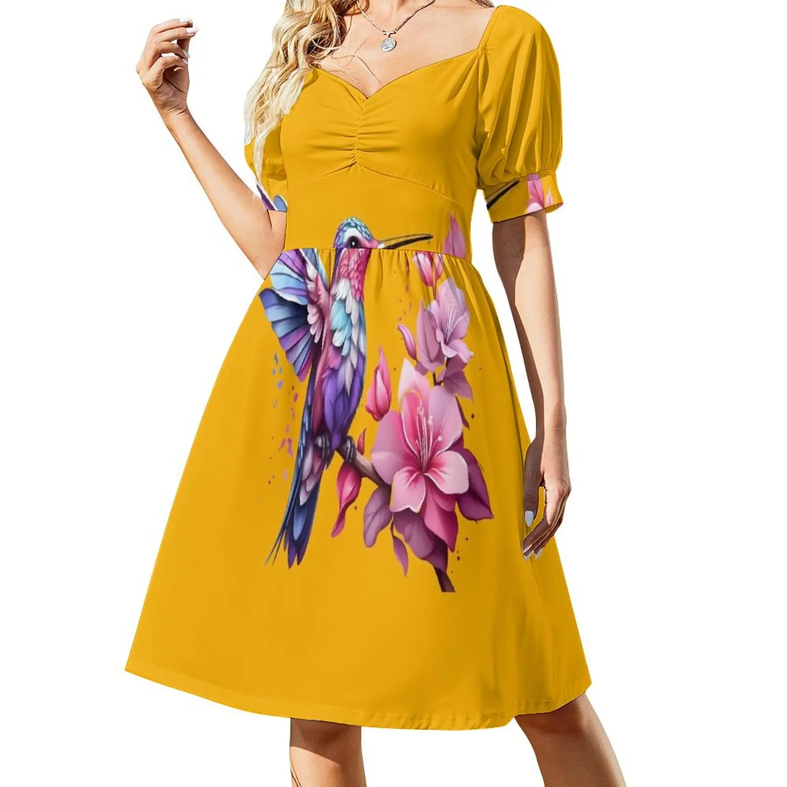 Colorful bird with flower. Sleeveless Dress dresses for special events women party dresses
Colorful bird with flower. Sleeveless Dress dresses for special events women party dresses