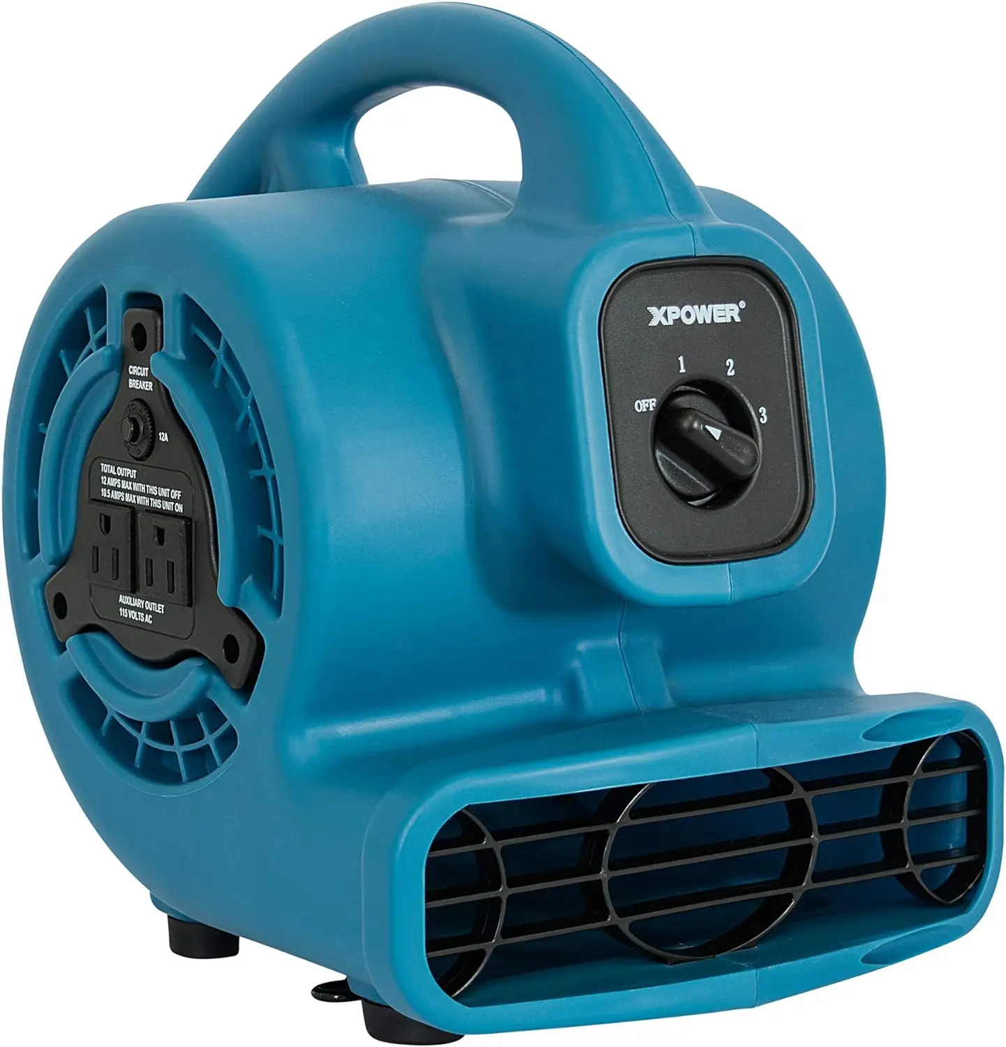 Mini Mighty 138 W 600 CFM Centrifugal Air Mover, Carpet Dryer, Floor Fan, Blower, Stackable, Daisy Chain, for Water Damage Resto
Mini Mighty 138 W 600 CFM Centrifugal Air Mover, Carpet Dryer, Floor Fan, Blower, Stackable, Daisy Chain, for Water Damage Resto