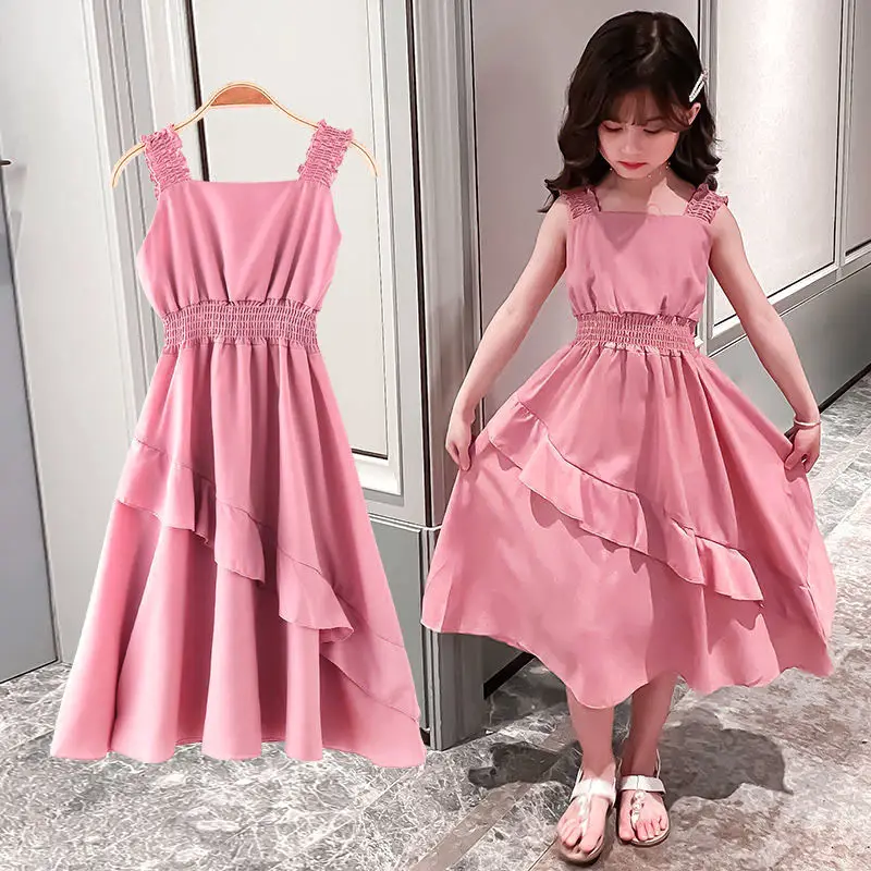 Korean Style Cute Dresses for Girls Lacework Patchwork Girls Short Sleeve Round Collar Party Princess Girls Casual Dresses
Korean Style Cute Dresses for Girls Lacework Patchwork Girls Short Sleeve Round Collar Party Princess Girls Casual Dresses