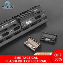 WADSN Daniel defense SMR 1 O'Clock Offset Rail For M-Lok Keymod Tactical flashlight Weapon Light Mount Hunting Accessorie M300
WADSN Daniel defense SMR 1 O'Clock Offset Rail For M-Lok Keymod Tactical flashlight Weapon Light Mount Hunting Accessorie M300