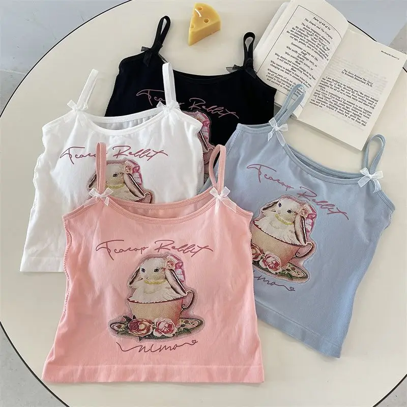 Сексуальная Милая одежда для молодых девушек, Милая Короткая Футболка с изображением чайной чашки кролика, летняя одежда для девочек Y2K, облегающая футболка с коротким рукавом, кофта
Сексуальная Милая одежда для молодых девушек, Милая Короткая Футболка с изображением чайной чашки кролика, летняя одежда для девочек Y2K, облегающая футболка с коротким рукавом, кофта