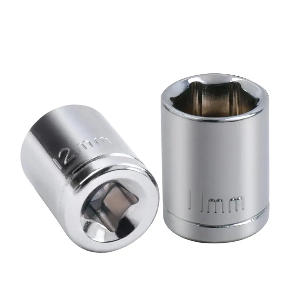 9pcs Hex Sockets 1/4 Inch Drive 5-13mm Hex Bit Metric Socket Wrench Head Nut Removal Tool Bit Sleeve Kit Ratchet Wrench Tool
9pcs Hex Sockets 1/4 Inch Drive 5-13mm Hex Bit Metric Socket Wrench Head Nut Removal Tool Bit Sleeve Kit Ratchet Wrench Tool