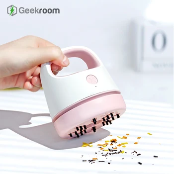 Geekroom 진공 청소기 테이블 키보드 먼지 스위퍼, 휴대용 무선 조리대, 부스러기 수집기, 지우개 면도 클리너 가제트
