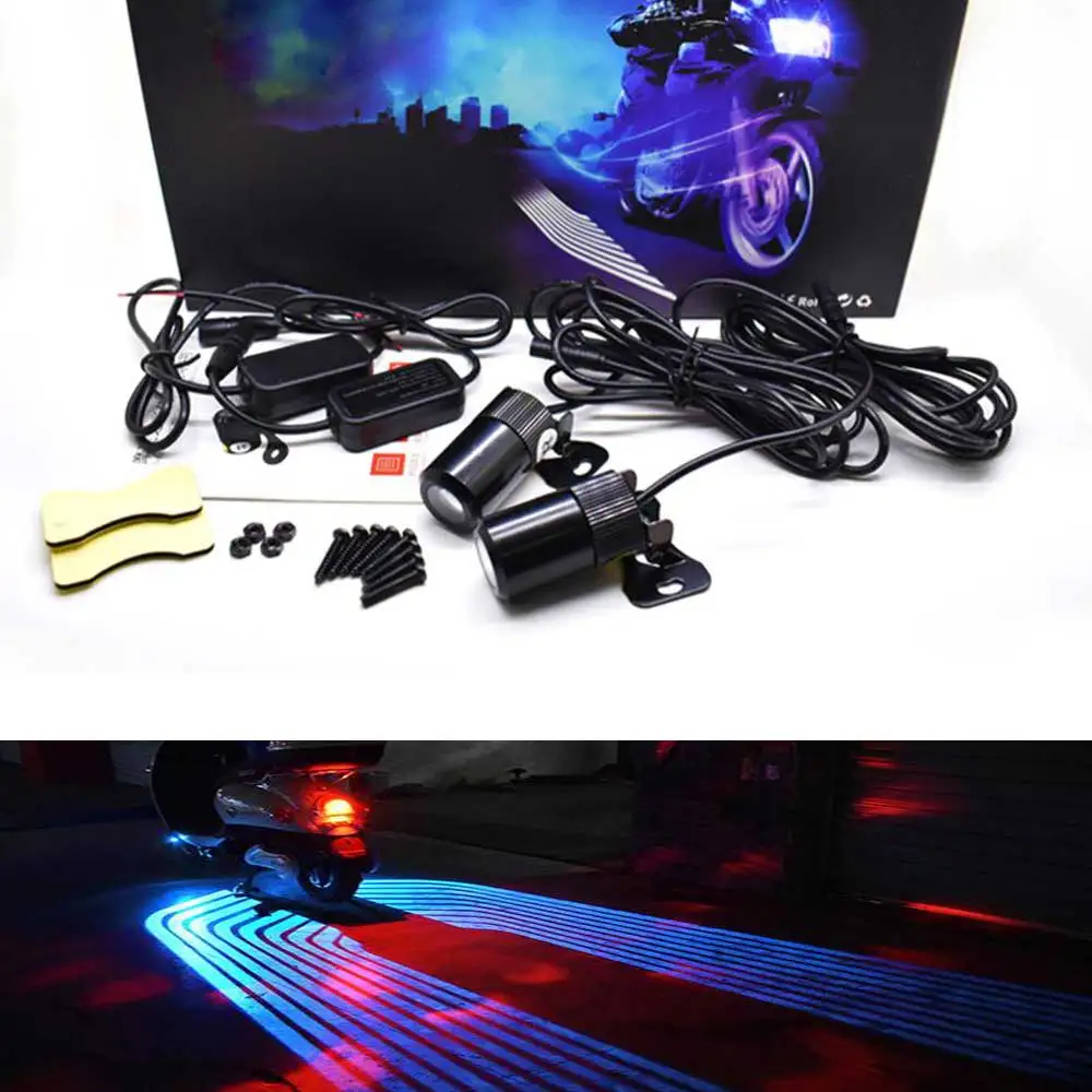 2 in 1 LED Motorcycle Projector Angel Wings Welcome Lights12v 24v for Angel Wings Taillights Motorcycles Modified Parts
2 in 1 LED Motorcycle Projector Angel Wings Welcome Lights12v 24v for Angel Wings Taillights Motorcycles Modified Parts
