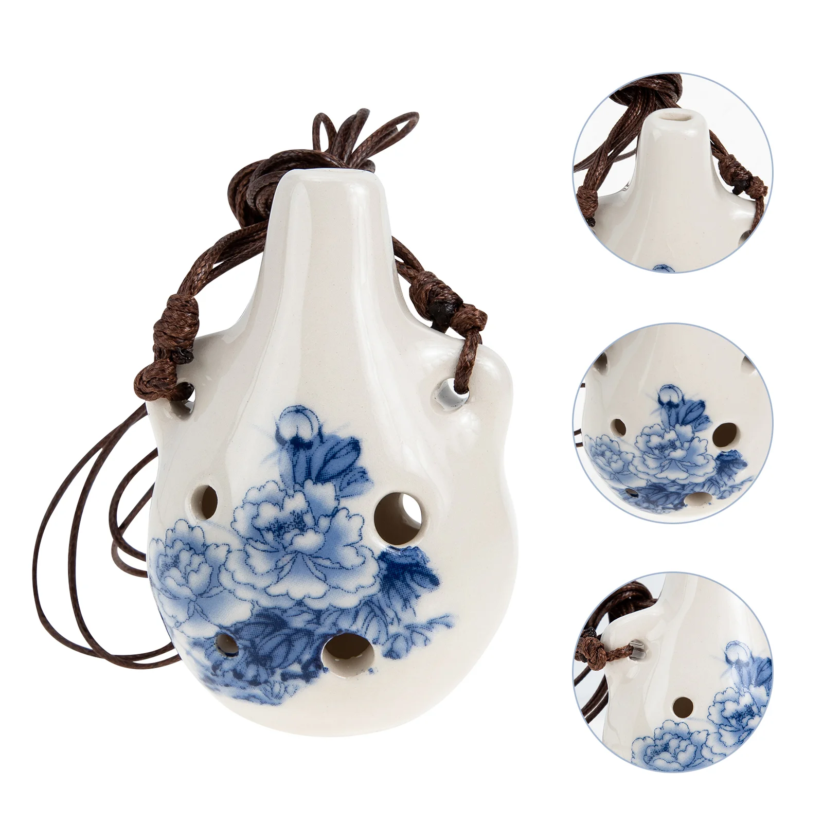 Necklace Ocarina Child Musical Instruments for Adults Water Drop Style Ceramics 6-hole
Necklace Ocarina Child Musical Instruments for Adults Water Drop Style Ceramics 6-hole