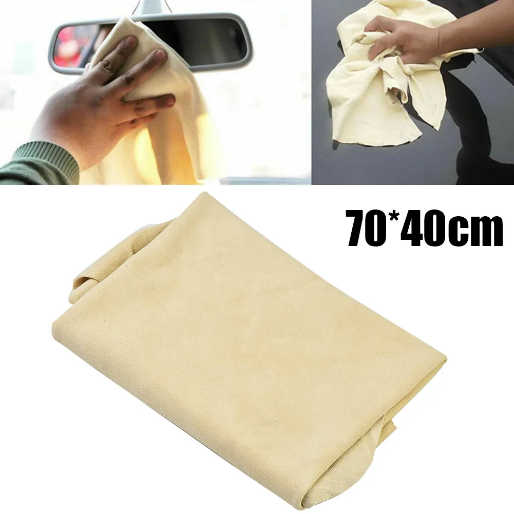 70x40cm Car Cleaning Cloth Car Washing Towel Natural Chamois Leather Water Absorbent Quick Dry Towel Rag Maintenance Tool
70x40cm Car Cleaning Cloth Car Washing Towel Natural Chamois Leather Water Absorbent Quick Dry Towel Rag Maintenance Tool