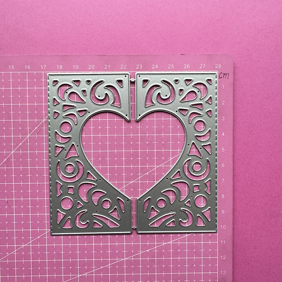 Heart-shaped Rectangle Scrapbooking Cutting Dies Yiwu stock clearance DIY Paper gift Card Making metal craft Album
Heart-shaped Rectangle Scrapbooking Cutting Dies Yiwu stock clearance DIY Paper gift Card Making metal craft Album