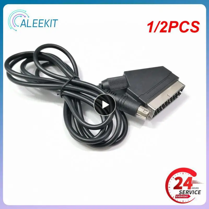 1/2PCS Scart Lead Cable for Sega -Mega Drive 2 -Genesis 2 Megadrive 2 MD2 RGB AV Scart Cable 1.8m D11 20 Dropshipping
1/2PCS Scart Lead Cable for Sega -Mega Drive 2 -Genesis 2 Megadrive 2 MD2 RGB AV Scart Cable 1.8m D11 20 Dropshipping