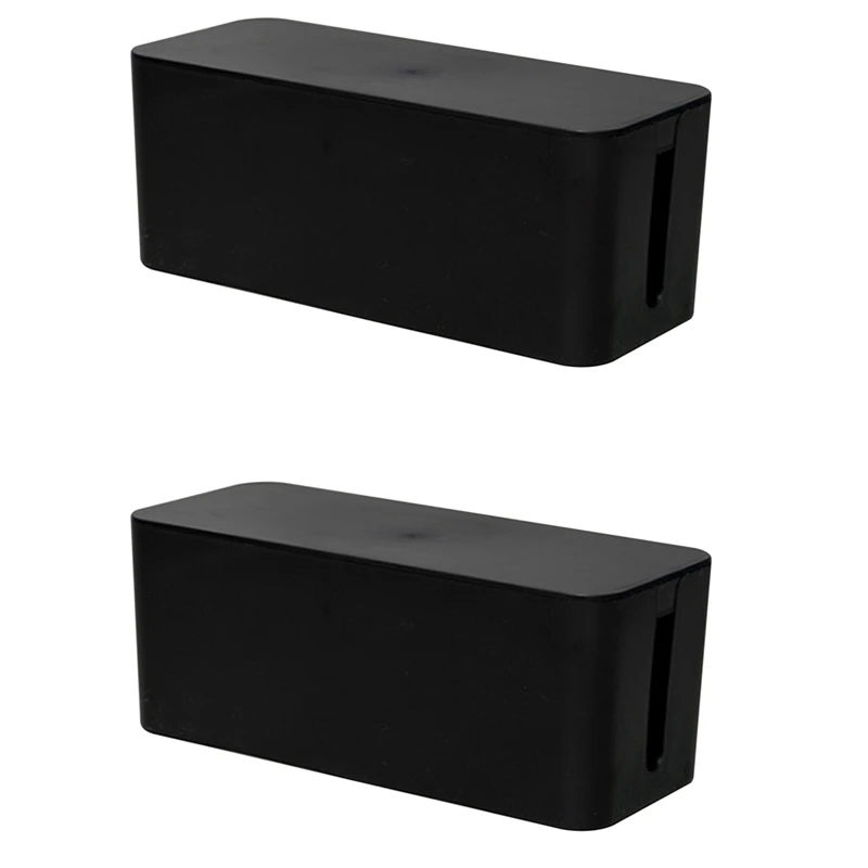 2X Cable Management Box Cord Organizer Box Power Strip Surge Protector Cover TV Cord Box For Home Office
2X Cable Management Box Cord Organizer Box Power Strip Surge Protector Cover TV Cord Box For Home Office
